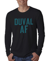 Duval AF Long Sleeve Black/Teal - Carribbean Connection