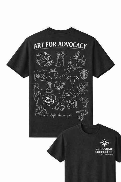 Art for Advocacy Tee - Carribbean Connection