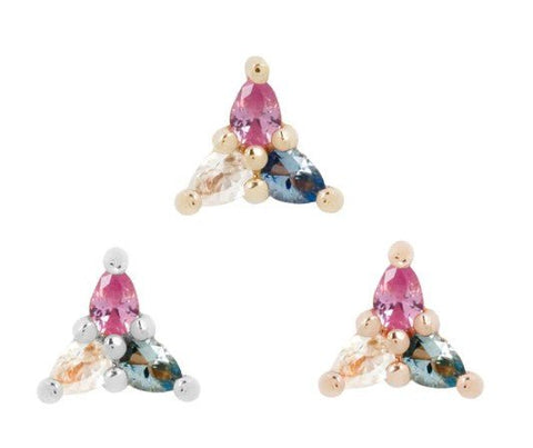 Buddha Jewelry 3 Little Pears Threadless End - Carribbean Connection
