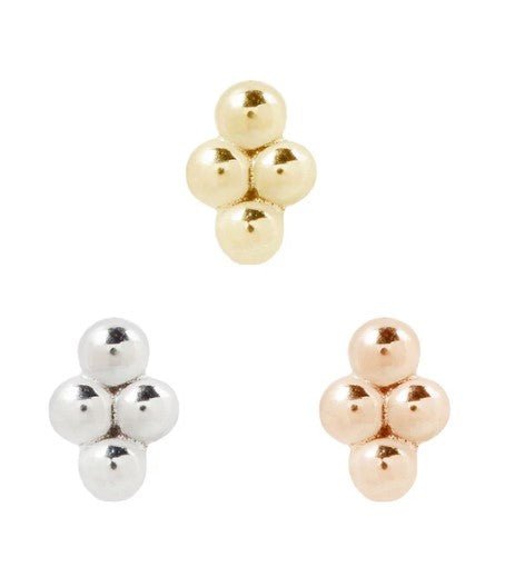 Buddha Jewelry 4 Bead Cluster Threadless End - Carribbean Connection