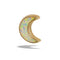 14kt Gold and Opal Moon Cabochon Threaded Top - Carribbean Connection