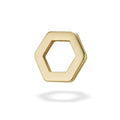 14kt Gold Open Hexagon Threadless Top - Carribbean Connection