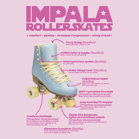 Impala Quad Skate (Holographic) - Carribbean Connection