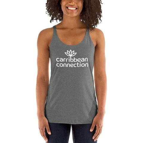 Women's Racerback Tank - Carribbean Connection
