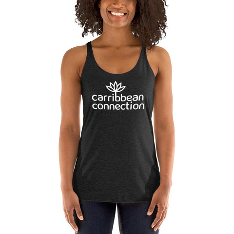 Women's Racerback Tank - Carribbean Connection