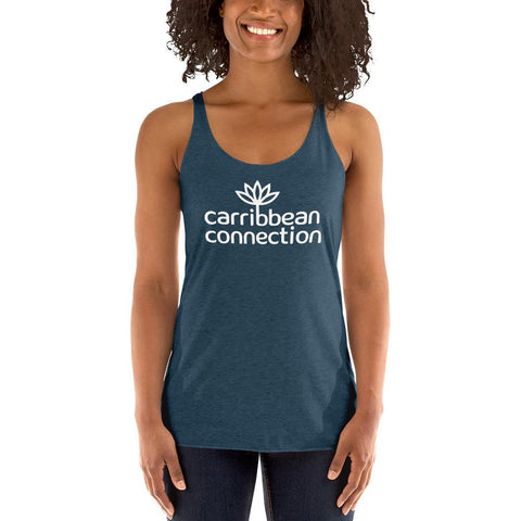 Women's Racerback Tank - Carribbean Connection